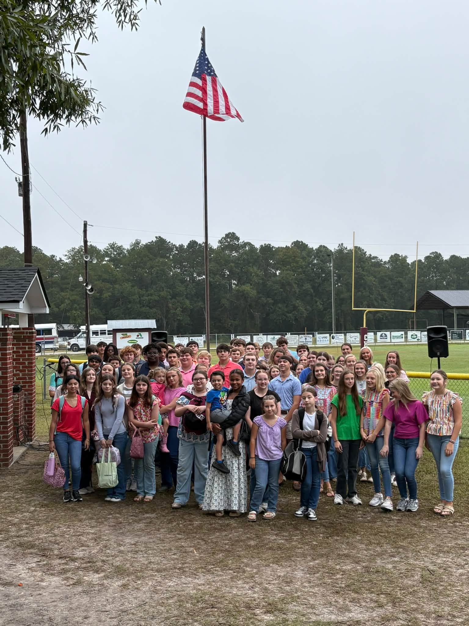 Clarendon Hall Upper School FCA at See You at the Pole