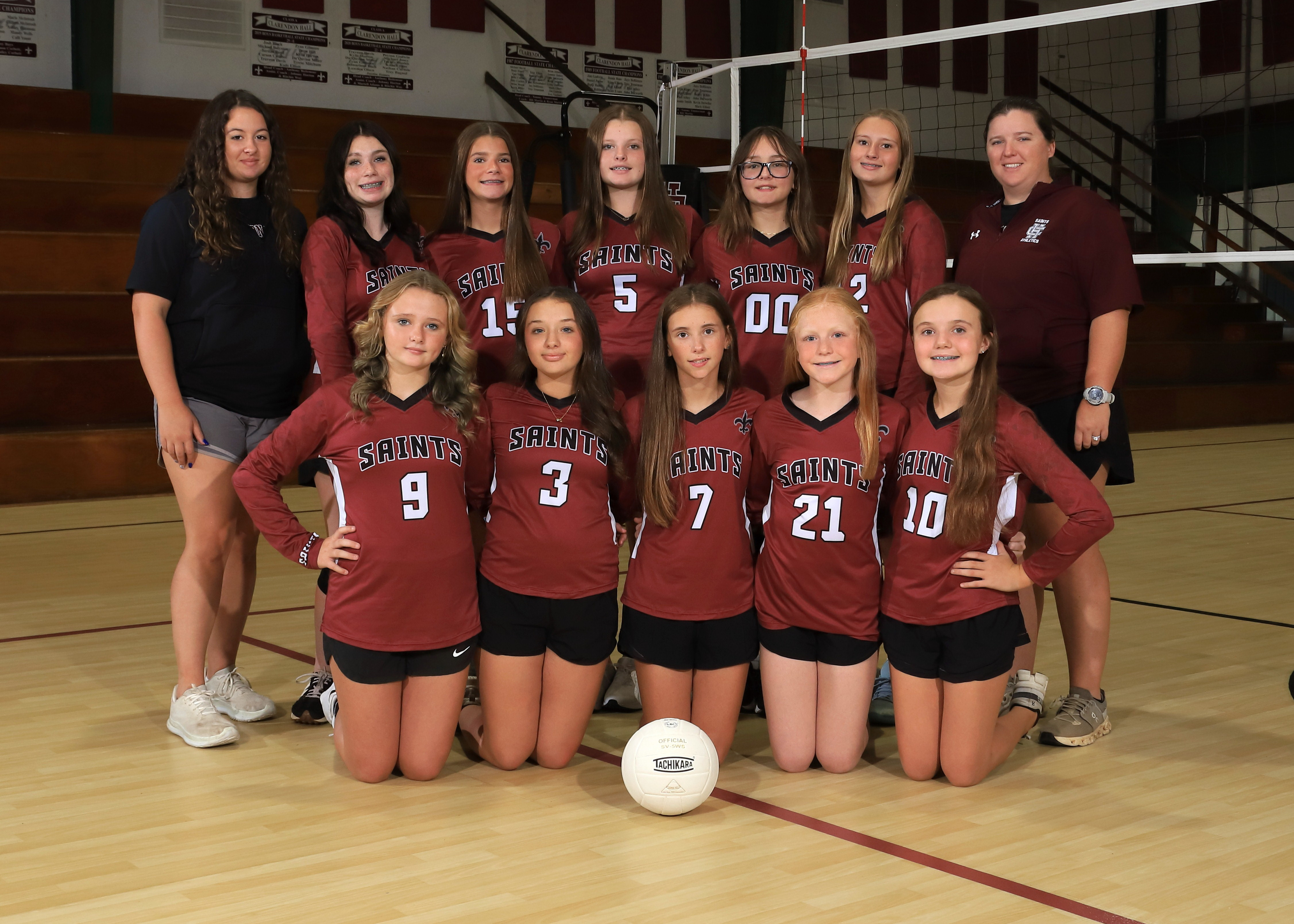 Clarendon Hall 2026 junior varsity volleyball team