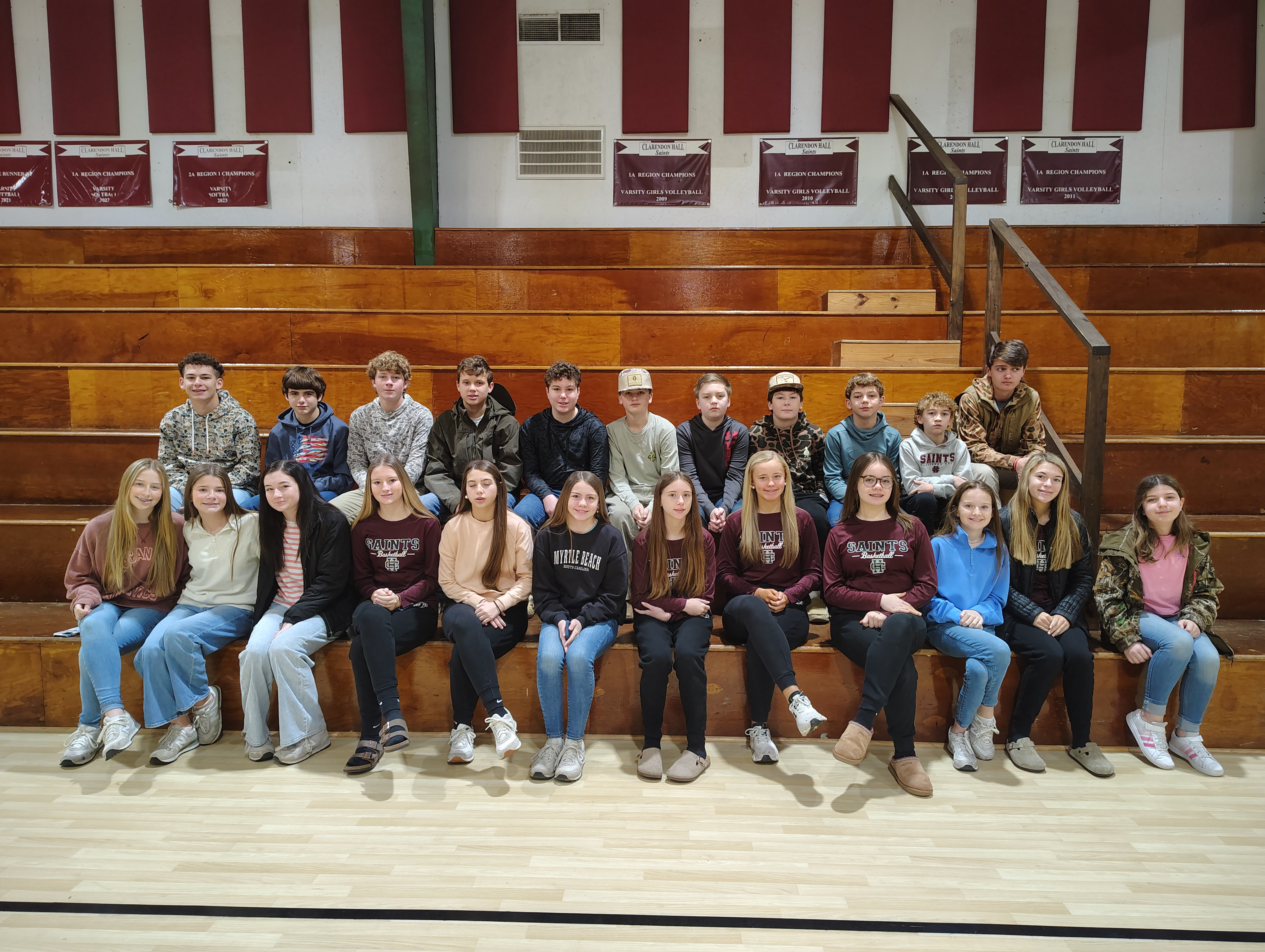Clarendon Hall Middle School Fellowship of Christian Athletes